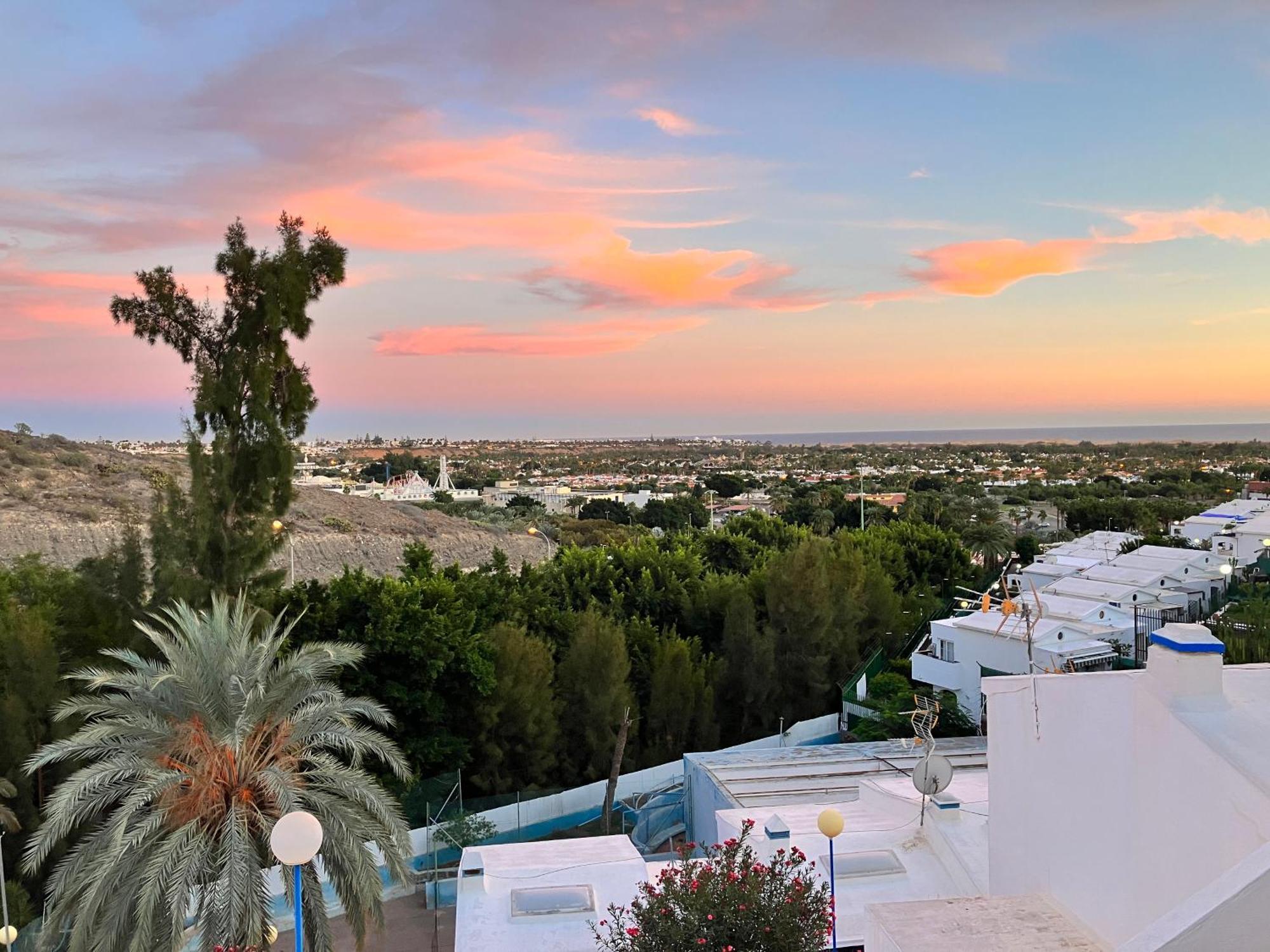 Appartamento casAkash con Vistas al Mar, Terraza, Piscina y Parking gratuito Maspalomas  Esterno foto